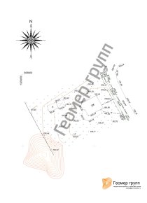 Топографическая съемка частного участка, КП Кореньки, 26 соток