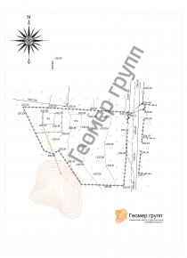 Топографическая съемка частного участка, д. Малеевка, 24 сотки